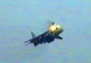Harrier eject footage frame
